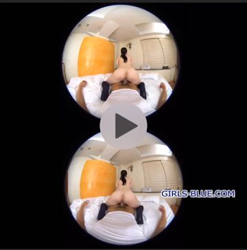 縦に二分割されたガールズブルー（Girl's Blue)のVR動画・OverUnder方式のVR動画を視聴する方法